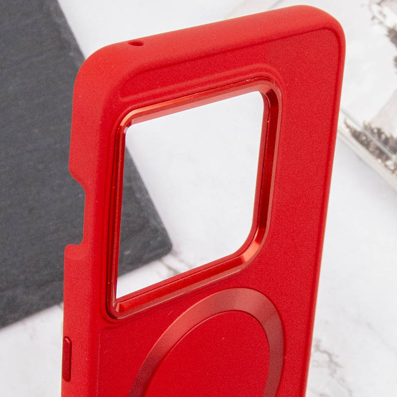 Заказать TPU чехол Bonbon Metal Style with Magnetic safe для OnePlus 10 Pro (Красный / Red) на vchehle.ua