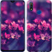 Чехол Пурпурные цветы для Realme 3 Pro