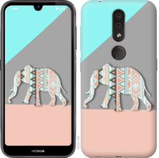 

Чохол Візерунчастий слон на Nokia 4.2 764230