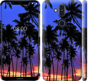 

Чехол Пальмы для Nokia 8.1 790179