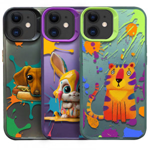 TPU+PC чохол TakiTaki Graffiti magic glow на Apple iPhone 11 (6.1")