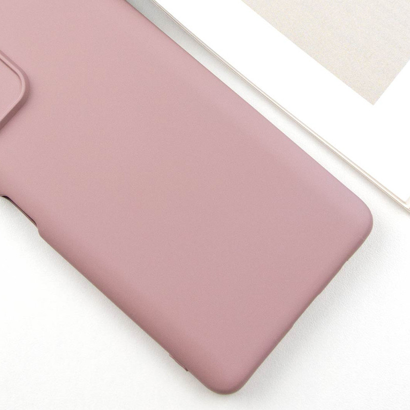 Фото Чехол TPU GETMAN Liquid Silk Full Camera для Xiaomi Redmi 10 (Розовый / Pink Sand) на vchehle.ua