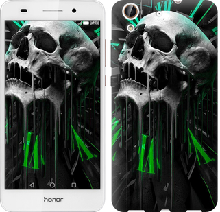 

Чехол Череп-часы для Huawei Honor 5A 353000