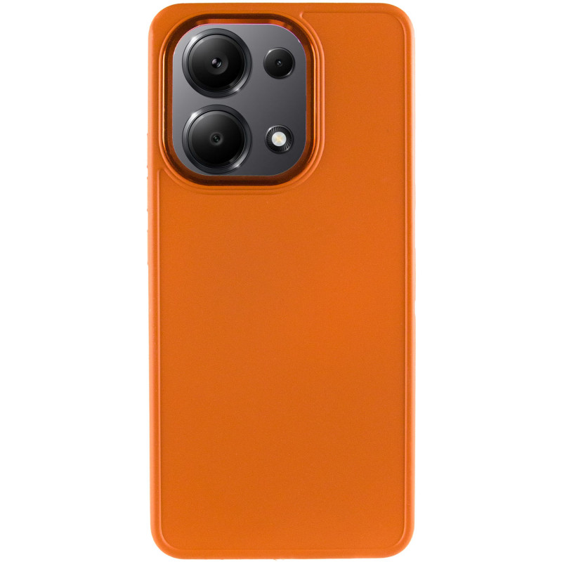 Фото TPU чехол Bonbon Metal Style для Xiaomi Redmi Note 13 4G (Оранжевый / Papaya) на vchehle.ua