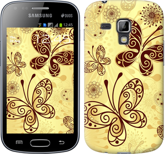 

Чехол Красивые бабочки для Samsung Galaxy S Duos s7562 629516