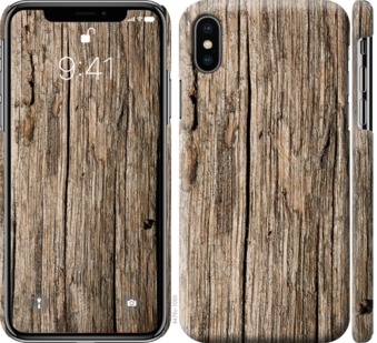 

Чехол Текстура дерева для iPhone XS (5.8") 753562