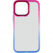 Фото Чехол TPU+PC Fresh sip series для Apple iPhone 14 Pro Max (6.7") (Синий / Розовый) на vchehle.ua