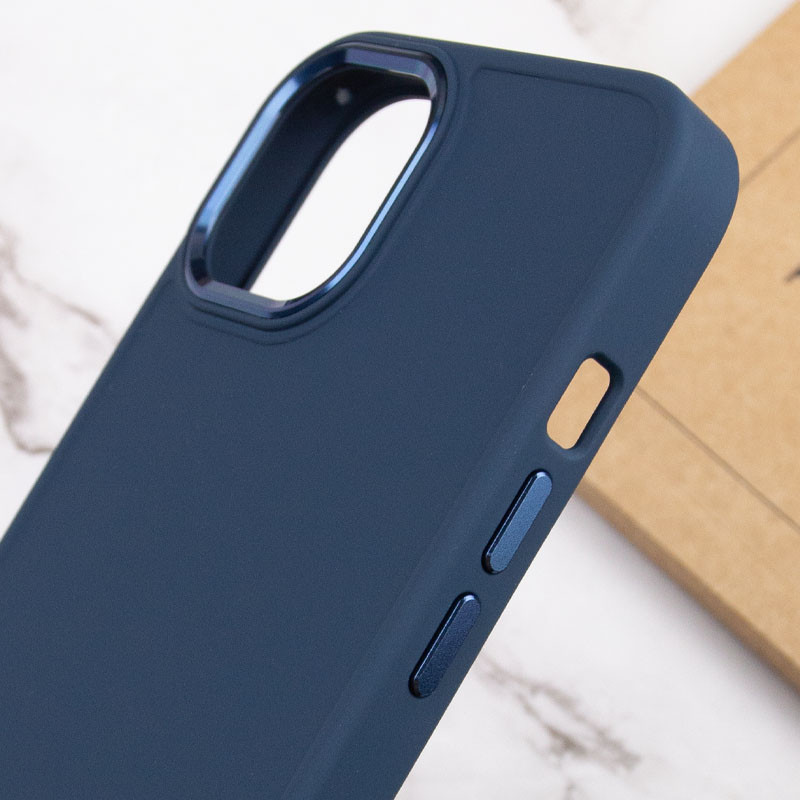 Купить TPU чехол Bonbon Metal Style для Apple iPhone 12 Pro Max (6.7") (Синий / Cosmos blue) на vchehle.ua