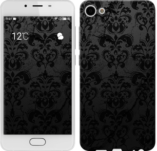 

Чехол узор черный для Meizu U10 648024