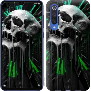 

Чохол Череп-годинник на Xiaomi Mi 9 SE 763480