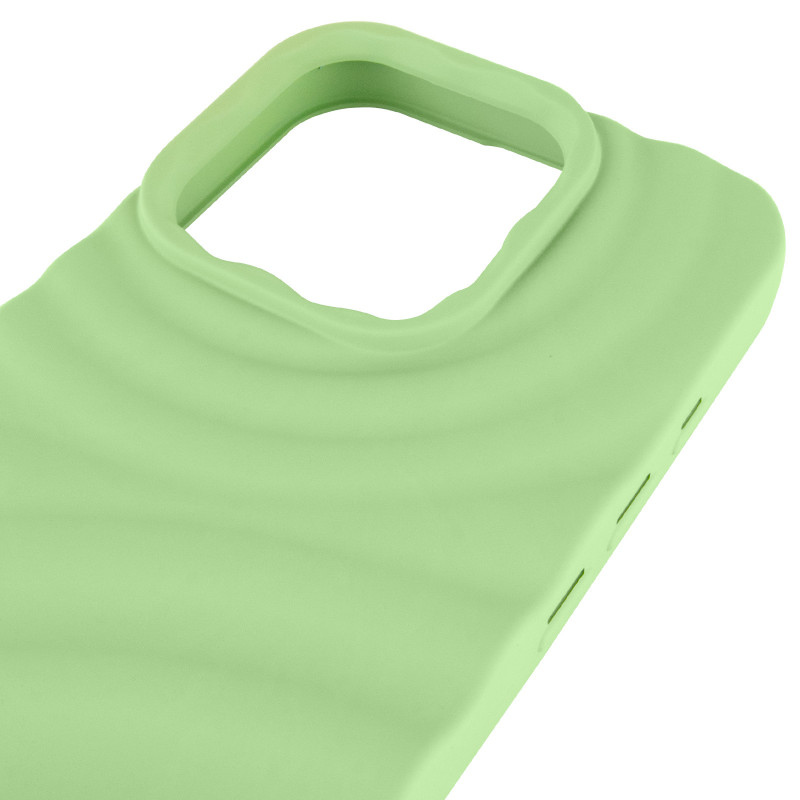 Чохол TPU MonoWave на Apple iPhone 16 Pro (6.3") (Light Green) в магазині vchehle.ua