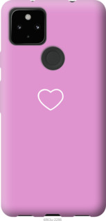 

Чехол Сердце 2 для Google Pixel 5A 1244175