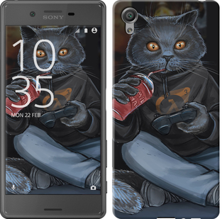 

Чохол gamer cat на Sony Xperia X F5122 635460