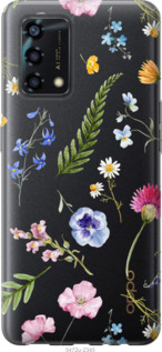 

Чехол Цветочный фон v2 для Oppo A95 1440464