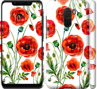 

Чехол Нарисованные маки для Xiaomi Pocophone F1 744069