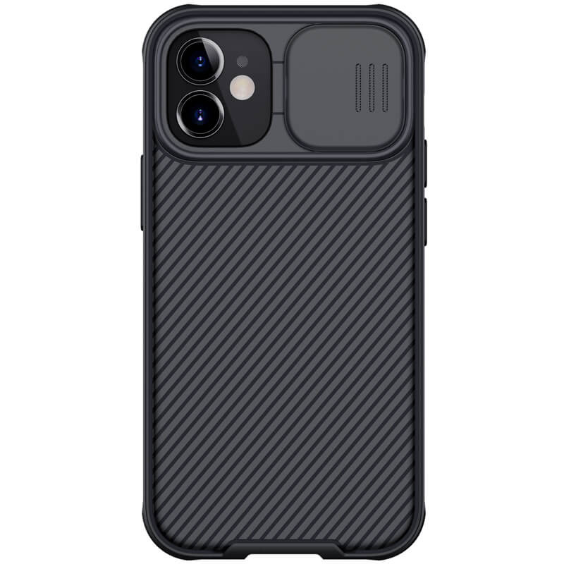 Карбонова накладка Nillkin CamShield Pro на Apple iPhone 11 (6.1") (Black)