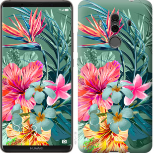 

Чехол Тропические цветы v1 для Huawei Mate 10 Pro 845268