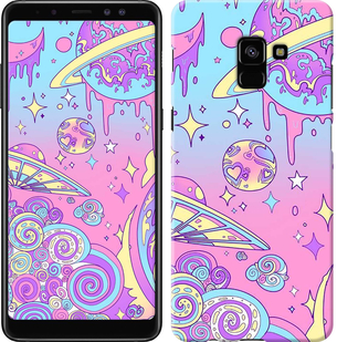 

Чохол Рожева галактика на Samsung Galaxy A8 Plus 2018 A730F 633248
