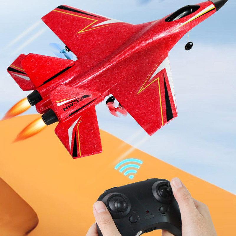 Фото Літак на радіокеруванні SCHE HW33 New Foam (Red) в маназині vchehle.ua