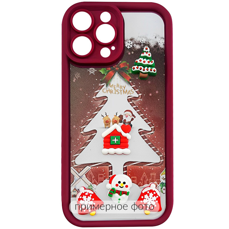 Чехол TPU Christmas Toys для Xiaomi Redmi 14C / Poco C75 (Red)