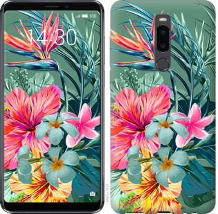 

Чехол Тропические цветы v1 для Meizu Note 8 845091