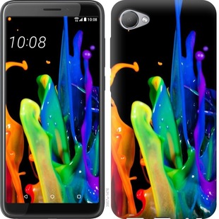 

Чохол бризки фарби на HTC Desire 12 674622