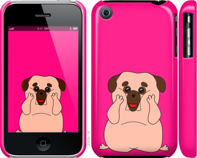 

Чехол Весёлый мопс для iPhone 3Gs 928222