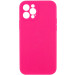 Чехол Silicone Case Full Camera Protective (AA) NO LOGO для Apple iPhone 12 Pro (6.1") (Розовый / Barbie pink)