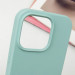 Фото Чехол Silicone Case Full Protective (AA) NO LOGO для Apple iPhone 16 Pro (6.3") (Бирюзовый / Beryl) в магазине vchehle.ua