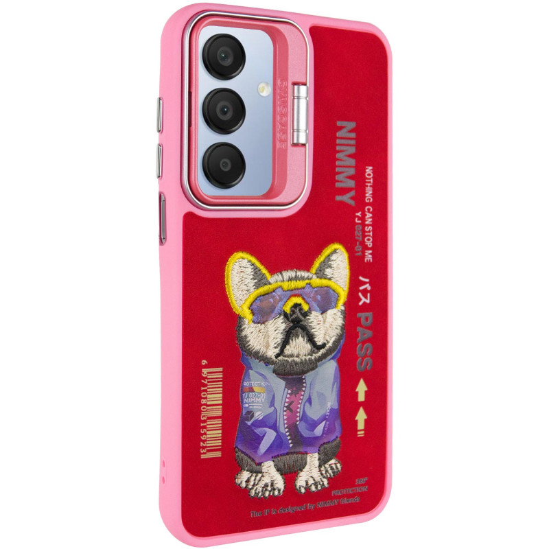 TPU+PC чохол Friends на Samsung Galaxy A16 4G/5G (Pink Dog)