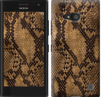 

Чехол Змеиная кожа для Nokia Lumia 730 342209