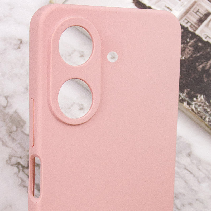 Купить Чехол TPU GETMAN Liquid Silk Full Camera для Xiaomi Redmi 13C / Poco C65 (Розовый / Pink Sand) на vchehle.ua