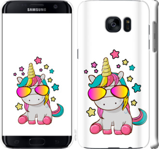 

Чехол Единорог в очках для Samsung Galaxy S7 Edge G935F 911536