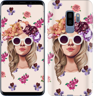 

Чохол Дівчина з квітами v2 на Samsung Galaxy S9 Plus 612307