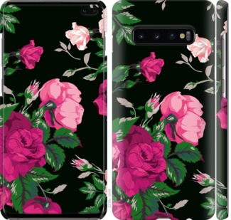 

Чехол Розы на черном фоне для Samsung Galaxy S10 Plus 704592