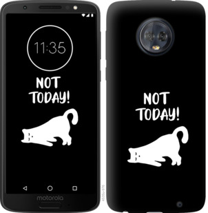 

Чехол Уставший кот для Motorola Moto G6 Plus 874577