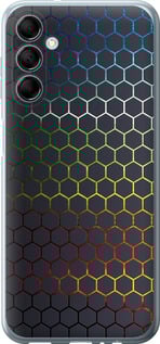 Чехол Переливающиеся соты для Samsung Galaxy M14 M146B