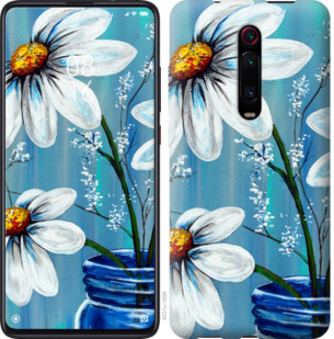 

Чехол Красивые арт-ромашки для Xiaomi Mi 9T 859124