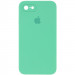 Чехол Silicone Case Square Full Camera Protective (AA) для Apple iPhone 7 / 8 / SE (2020) (4.7") (Зеленый / Spearmint)