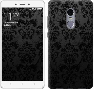

Чехол узор черный для Xiaomi Redmi Note 4 648054