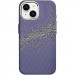 Пластиковая накладка Kevlar with Magnetic Safe для Apple iPhone 15 (6.1") (Purple)