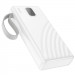 Фото Портативное ЗУ Power Bank Hoco J129A Nature flashlight 20000 mAh (White) на vchehle.ua