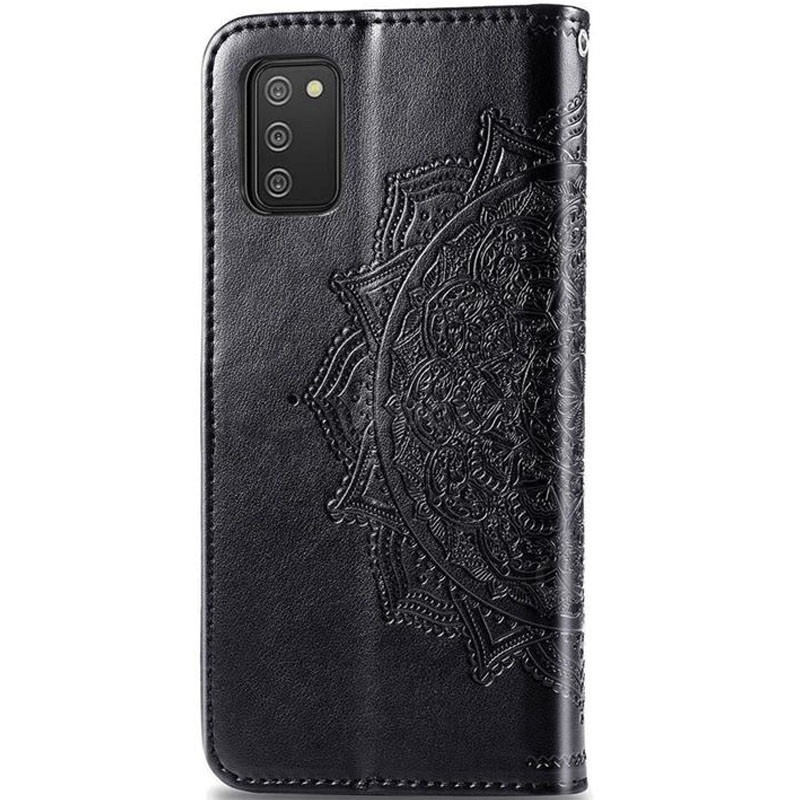 Фото Кожаный чехол (книжка) Art Case с визитницей для Samsung Galaxy A02s (Черный) в магазине vchehle.ua