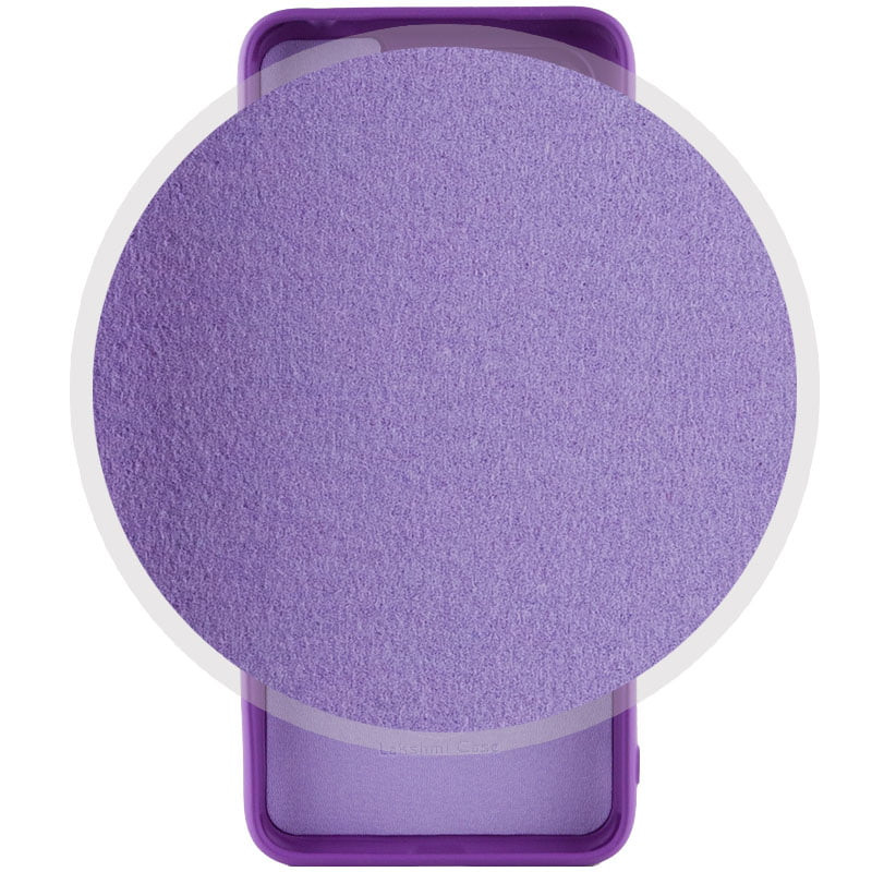 Фото Чохол Silicone Cover Lakshmi Full Camera (A) на Motorola Moto G32 (Фіолетовий / Purple) на vchehle.ua