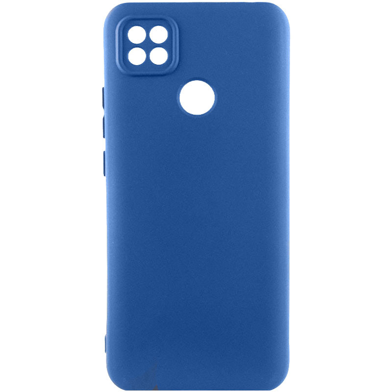 Чохол Silicone Cover Lakshmi Full Camera (AA) на Xiaomi Redmi 10A (Синій / Navy Blue)