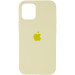 Уценка Чехол Silicone Case Full Protective (AA) для Apple iPhone 14 Plus (6.7") (Эстетический дефект / Желтый / Mellow Yellow)