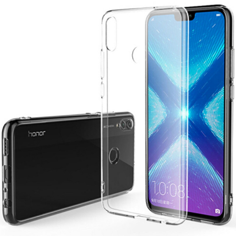 TPU чехол Epic Transparent 1,0mm для Huawei Honor 8X (Бесцветный (прозрачный))