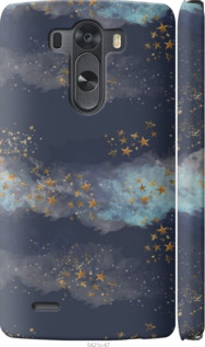

Чохол Ночь золотые звезды для LG D856 Dual G3 1406065