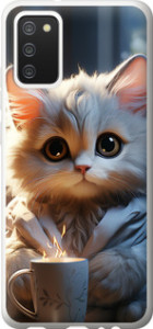 Чехол White cat для Samsung Galaxy A02s A025F