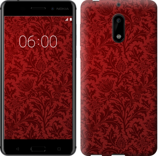 

Чехол Чехол цвета бордо для Nokia 6 650173